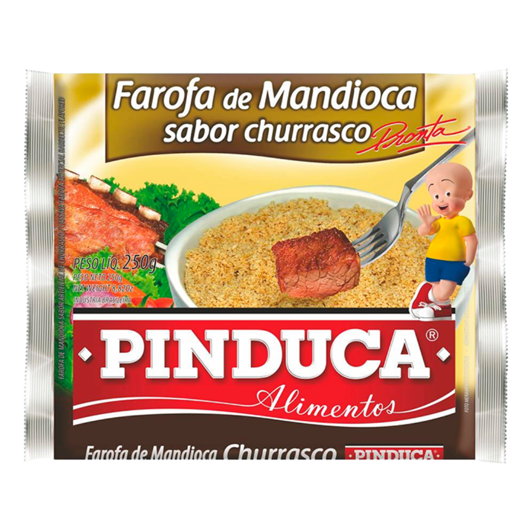 Farofa de Mandioca Churrasco - PINDUCA - 250g
