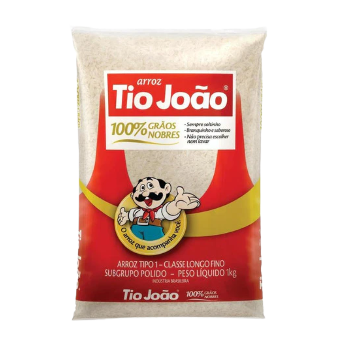 Riso Bianco (Riz blanc) - TIO JOÃO - 1kg