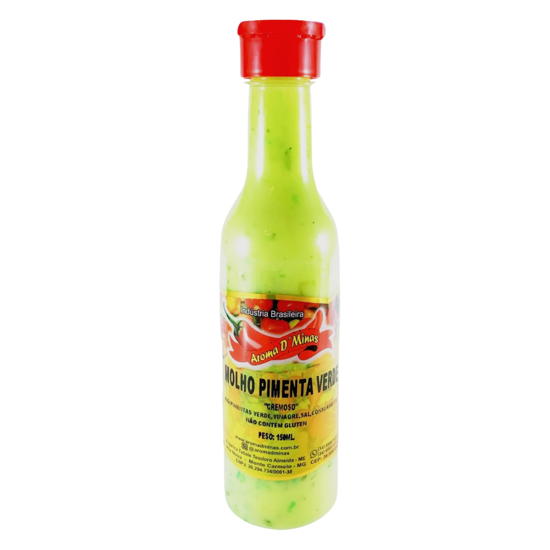 Salsa al Pepe Verde - AROMA DE MINAS - 150ml