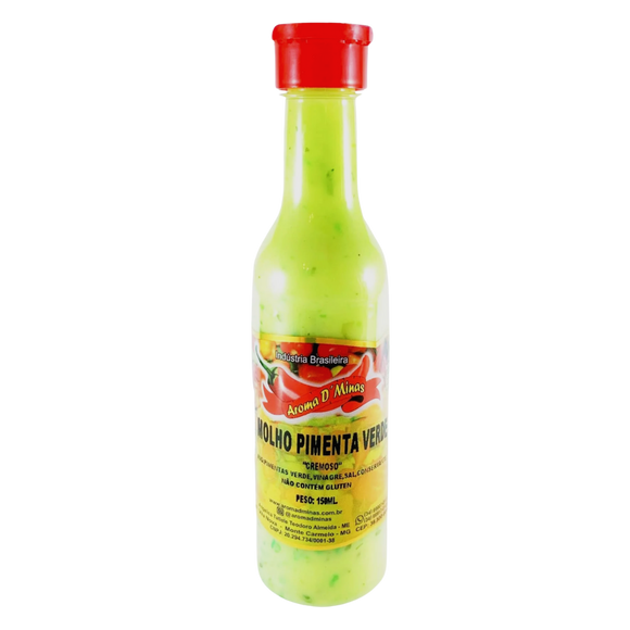 Sauce Poivre Vert AROMA DE MINAS - 150 ml