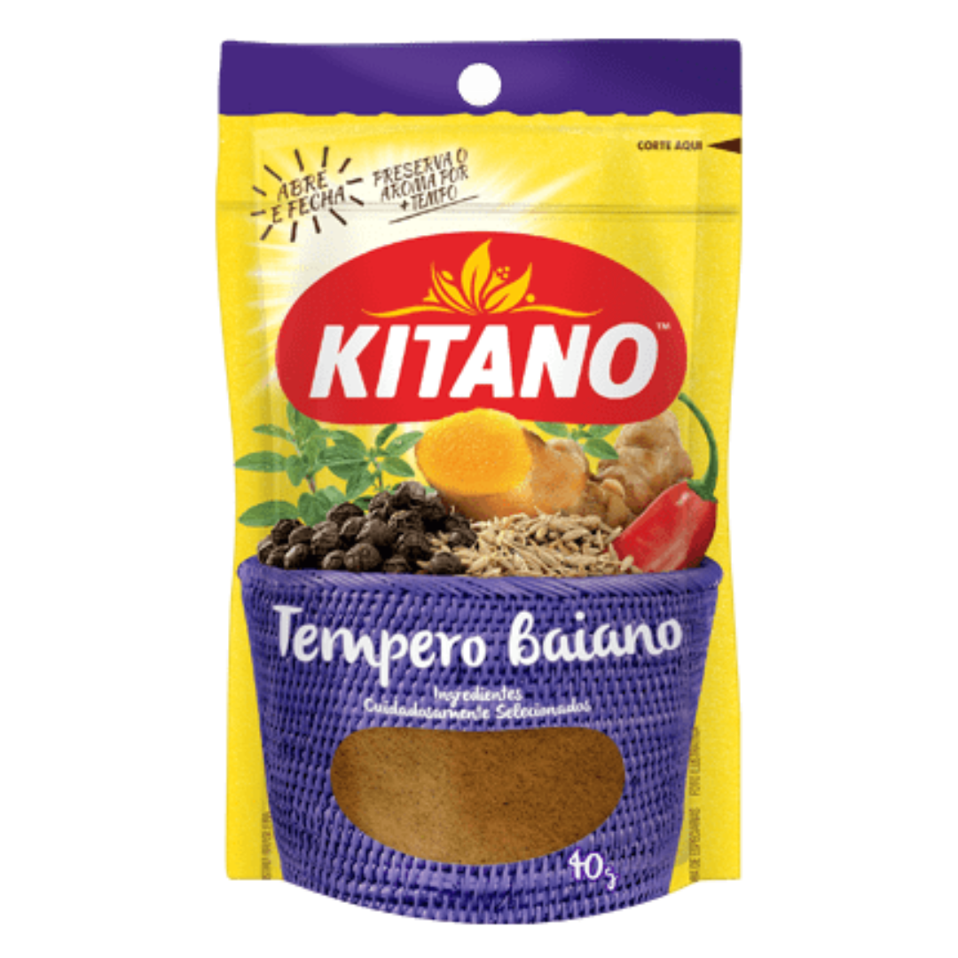 Tempero Baiano - KITANO - 40g - Promoção