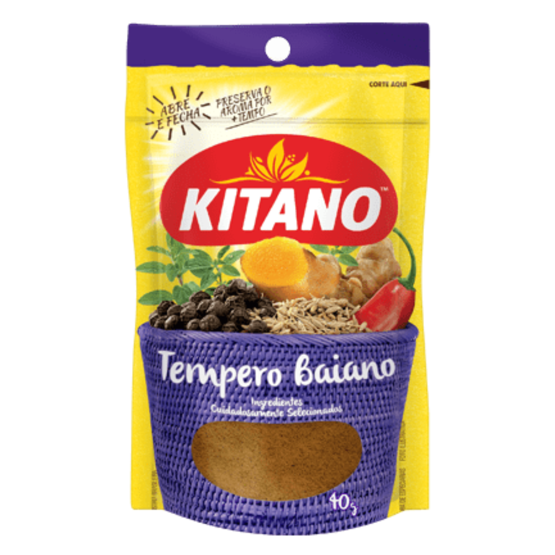 Assaisonnement (Saveurs bahianaise) Tempero Baiano - KITANO - 40g - Promoção