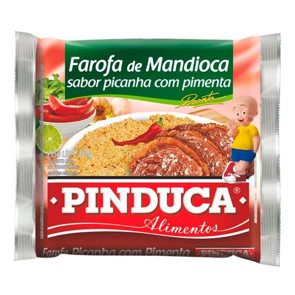 Farofa de Mandioca Picanha com Pimenta - PINDUCA - 250g