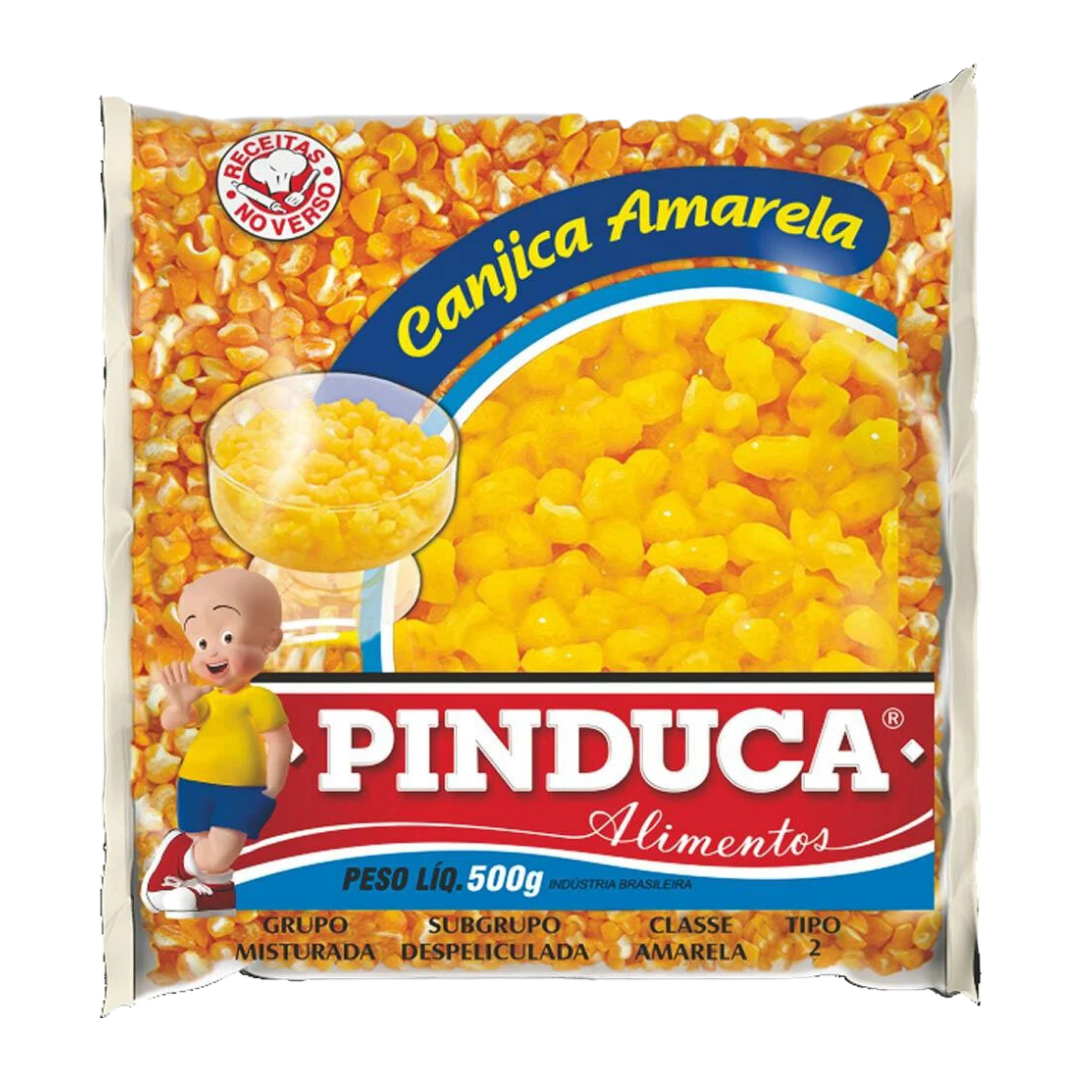 Canjica Amarela (Maïs sec jaune “Hominy”) - PINDUCA - 500g