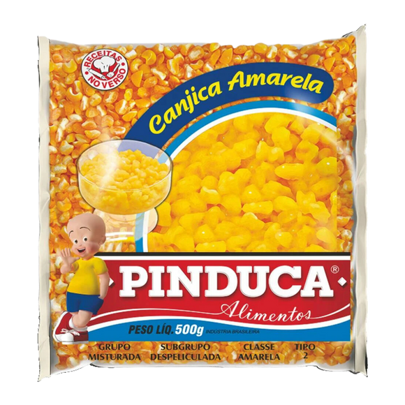 Maïs sec jaune “Hominy” (Canjica Amarela) - PINDUCA - 500g
