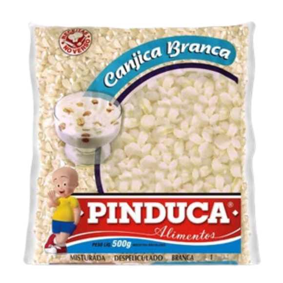 Maïs sec blanc “Hominy” (Canjica Branca) - PINDUCA - 500g