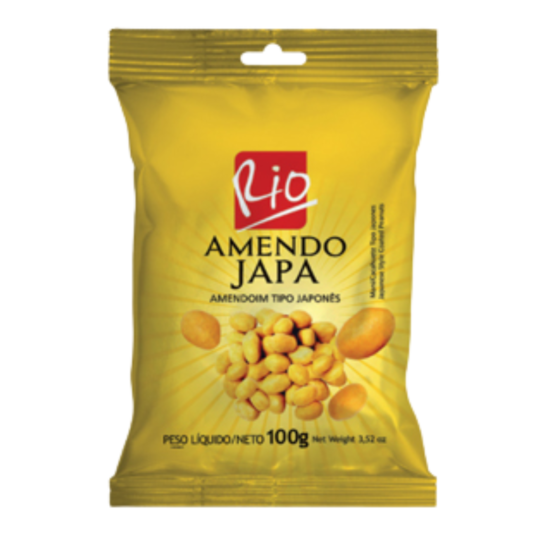 Cacahuète Japonaises (Amendoim Japonês) - RIO - 100g