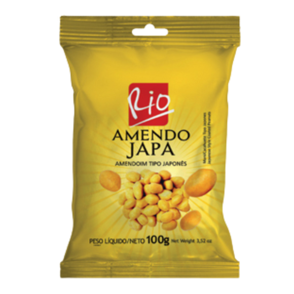 Amendoim Japonês (Cacahuètes japonaises) - RIO - 100g