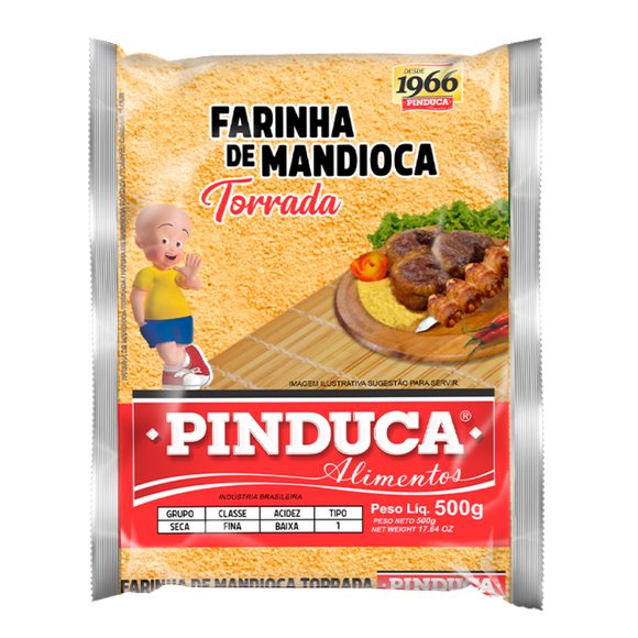 Farinha de Mandioca Torrada - PINDUCA - 500g