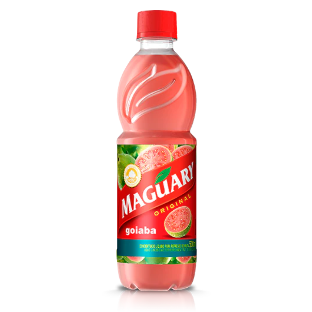 Jus de Fruits concentré (Fruits Goyave) (Suco Concentrado de Goiaba) - MAGUARY - 500ml - Promoção