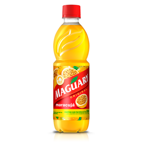 Jus de Fruits concentré Fruits (Fruits de la passion) (Suco Concentrado de Maracujá) - MAGUARY - 500ml
