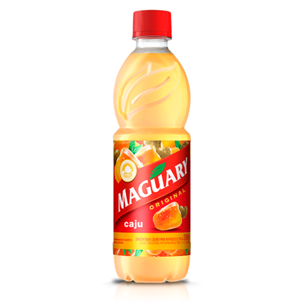 Jus de Fruits concentré (Fruits cajou) (Suco concentrado de Caju) - MAGUARY - 500ml