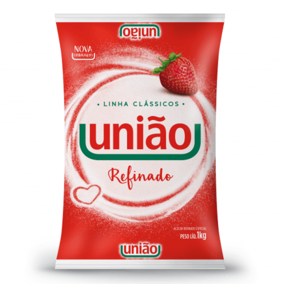 Açúcar Refinado (Sucre fin de Canne) - UNIÃO - 1kg