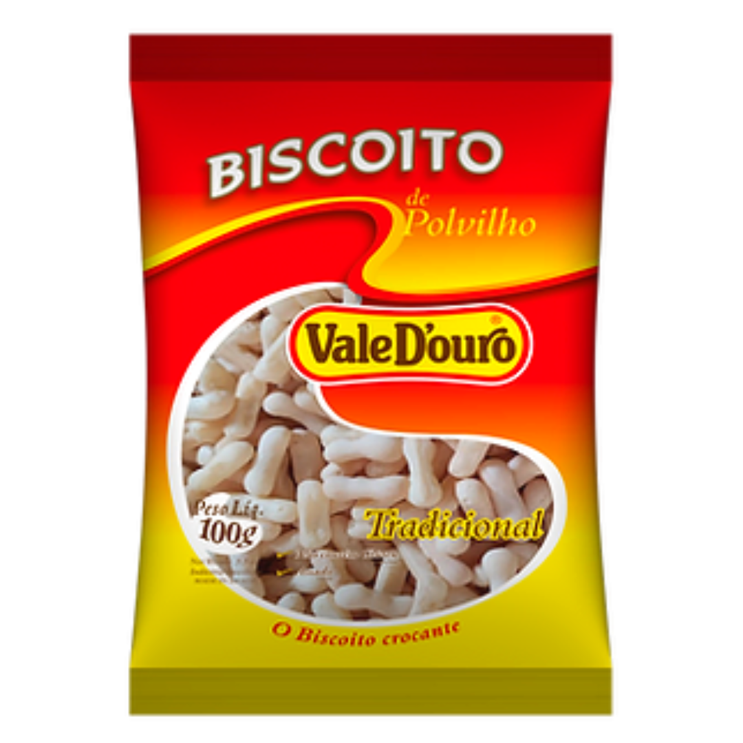 Chips de Manioc Brésilien (Biscoito de Polvilho Tradicional ) - VALE D'OURO - 100g