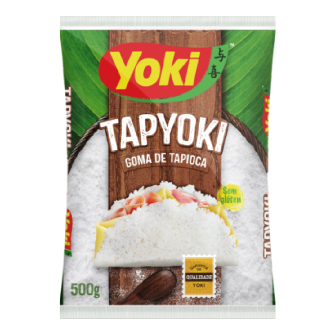 Tapioca Hidratada Tapyoki (Tapioca Hydratée) - Goma de Tapioca Hidratada - YOKI - 500g