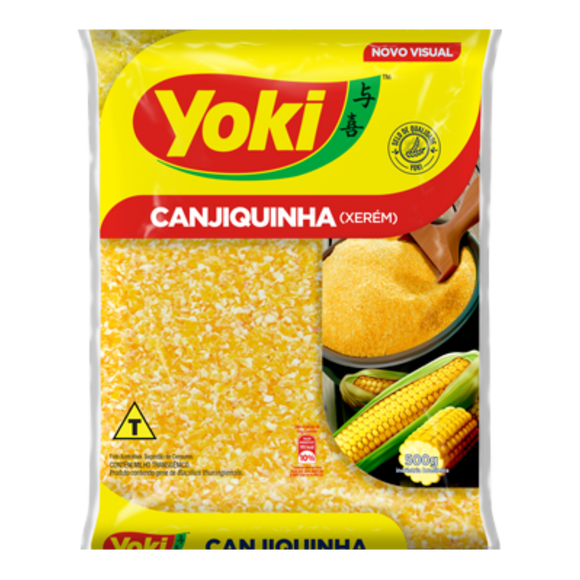 Canjiquinha Amarela (Maïs sec cassé “Hominy”) - YOKI - 500g