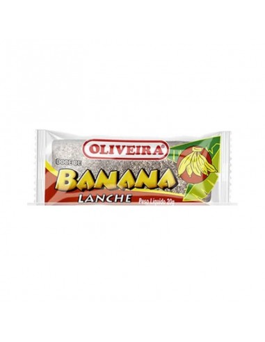 Doce de Banana Lanche - OLIVEIRA - unidade - 20g