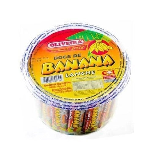 Snack sucré à la banane OLIVEIRA - 600 g