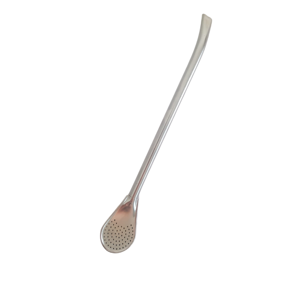Bombilla Bomba (Bomba para Chimarrão Chata) - 19cm