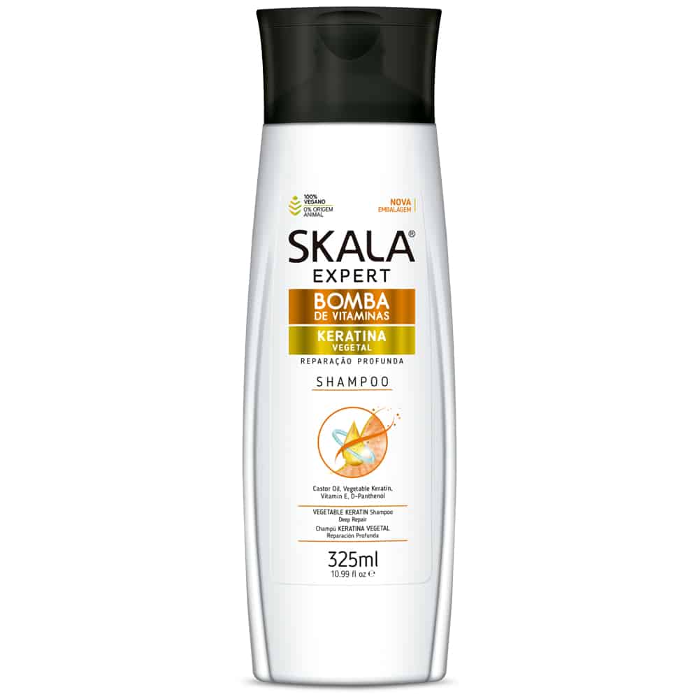 Shampoo Bomba de Vitaminas Keratina - SKALA - 325ml