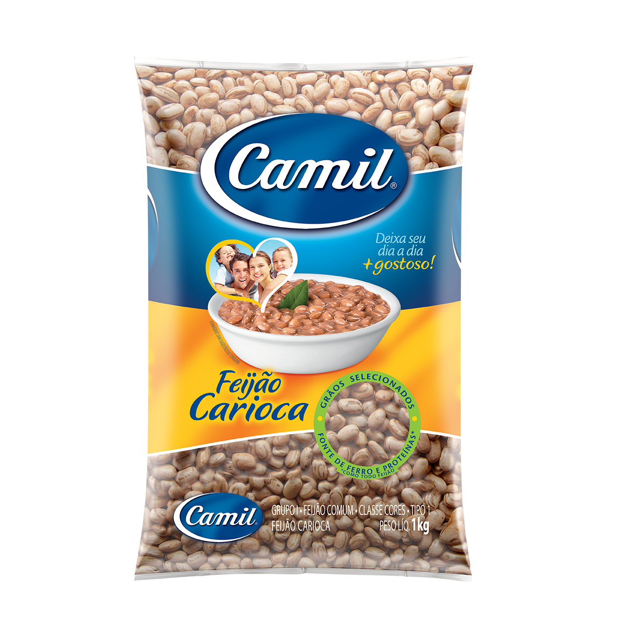 Fagioli Carioca (Haricots bruns “Carioca”) - CAMIL - 1kg